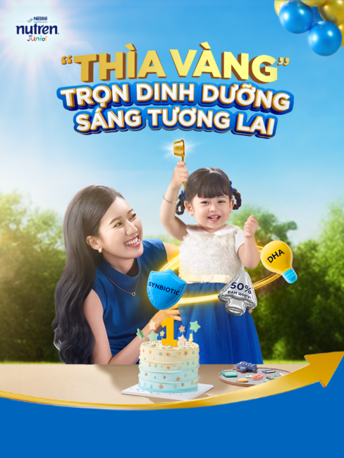 Thìa vàng trọn dinh dưỡng